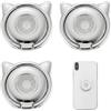 JYXNU Anello Cellulare, 3 Pack Anello Supporto Ring Cellulare, Supporto per anello per cellulare Universale, impugnatura per dita, Universale Cellulari Anello Metallico Rotazione Telefono Ring Holder