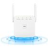 Anluomafuy Ripetitore WIFI 1200Mbps, Amplificatore WiFi Dual Band 2,4GHz e 5GHz con WPS, 4 Antenne Esterne, Extender con Porta Ethernet per Casa e Ufficio, Compatibile con Tutti i Box Internet