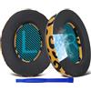 SoloWIT Cuscinitti raffreddamento in gel per Bose cuffie, cuscinetti auricolari ricambio per Bose QuietComfort 15 QC15 QC25 QC2 QC35/Ae2 Ae2i Ae2w/SoundTrue e SoundLink Around-Ear & Around-Ear II