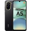 XIAOMI Redmi A5 3G Smartphone, 3+64GB, Nero, Schermo Grande 6,88", Fotocamera Principale da 32MP, Batteria da 5200 mAh (Tipo), Caricabatterie Non Incluso