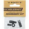 Peaty's Kit valvole Peaty's Tubeless holeshot fast flow nero