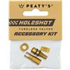 Peaty's Kit valvole Peaty's Tubeless holeshot fast flow oro