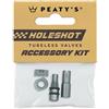 Peaty's Kit valvole Peaty's Tubeless holeshot fast flow grigio
