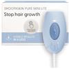 SmoothSkin Dispositivo di depilazione Pure Mini Lite IPL Blue - Depilazione laser compatta a casa per donne, sicuro per viso e corpo, riduzione permanente dei capelli, delicato e indolore, risultati