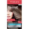 Vitalcare | Colourshine - Colorazione Permanente Professionale, Tinta Capelli Senza Ammoniaca, Tintura Capelli con Cheratina e Olio di Macadamia, n° 7, Biondo