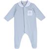 Chicco, Tutina Neonato, in Morbido e Leggero Cotone, con Comoda Apertura Frontale ed Entrogamba, Ideale per la Primavera e l'Autunno, Designed in Italy, Abbigliamento Neonato 0-24 Mesi