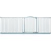 Safetots Cancelletto di Sicurezza con Parte Superiore Incurvata, 225cm - 234cm, Grigio Opaco, Montaggio a Pressione, Cancelletto per Bambini per Porte, Corridoi e Spazi Stretti, Barriera di Sicurezza