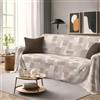 SpazioTessile Maxi Telo Arredo Copritutto Copridivano Grandi Dimensioni Brick Arancio Beige o Azzurro Letto Divano (Beige, 300x300)