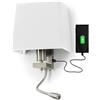 EXO lighting - FIRENZE applique camera da letto USB - abat jour da muro - E27 + Led interni IP20 - applique da parete camera da letto - applique camera da letto moderna - lampada da lettura da parete