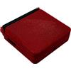 Generico Custodia protettiva console per ANBERNIC RG34XXSP - Copertura protettiva stampata in 3D - Resistente ai graffi e agli urti - Involucro flessibile in TPU, Rosso trasparente