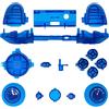 Yiootop Set di pulsanti completi di ricambio per Xbox Series X/S, parti di riparazione paraurti trigger D-pad ABXY Start Back Sync Share Keys per controller Xbox Series X Xbox serie S (blu trasparente)