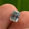 Diamante sfuso blu naturale 1,40 carati H / VVS2 taglio a cuscino 5,8 mm