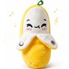 Generico Interactive Music Plush Toy, 2026 New Interactive Fruit Plush Toy, Soft Interactives Banana Toys Dual Mode Play, PP Cotton (Banana)