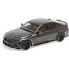 Minichamps 110020221 1:18 BMW M3 2024 Grigio Metallizzato Modello Auto Diecast