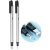 MR. PEN Penna Stile Eraser, 2 Pack, Punta Quadrata e Roconda, Gomma Matita, Gomma Meccanica, Art Eraser Per Disegno, Gomme Per Disegno, Gomma Di Precisione, Art