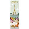 KIUB Marchio pagine Paris Torre Eiffel - PIC NIC sul fiume Senna - dimensioni 17 x 5 cm