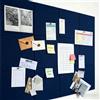 EYERIYO Bacheca moderna in feltro, 120 x 90 cm, colore blu navy, grande bacheca autoadesiva in feltro, da parete, per foto, bacheca in sughero, bacheca promemoria, bacheca decorativa per cameretta dei bambini