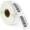 BETCKEY - 25mm x 76mm(1 in x 3 in) Perforated Etichette Termiche per Codice a Barre e Indirizzo Compatibile con stampanti Zebra e altre [1 Rotolo/520 Etichette]