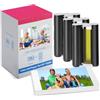 LUCROKINK 108IN - Set di carta e cartuccia per Canon Selphy CP1500, KP108IN 3115B001 (AA) per Selphy CP1500 CP1300 CP1200 CP1000 CP790 CP810 CP910, 3 colori cartuccia d'inchiostro/108 fogli di carta