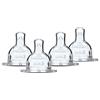 Dodie Set di 4 tettarelle piatte anti-colica Sensation flusso 3 - veloce
