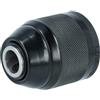 vhbw mandrino a cambio rapido compatibile con Metabo PowerMaxx SB Basic, SB 18 LT BL, SBE 650 Impuls avvitatori a batteria, trapani, nero/rosso