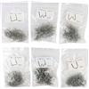 Techrebal Set 600 Graffe in Plastica per Saldatrice a Graffette Calde, 6 Tipi con Punte da 0,6 e 0,8 mm per Riparazione Plastiche, Auto, Hobby e Uso Professionale