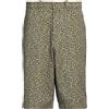 MAISON KITSUNÉ - Shorts jeans - Verde militare