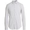 GRIFONI - Camicia a righe - Marrone