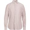 MAZZARELLI - Camicia a righe - Marrone