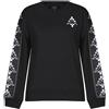 MARCELO BURLON x KAPPA - Felpa - Nero