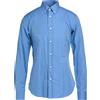 BRIONI - Camicia slim fit - Blu chiaro