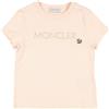 MONCLER - T-shirt - Salmone