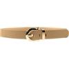 FERRAGAMO - Cintura Regular - Cammello