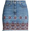 ELISABETTA FRANCHI - Gonna jeans - Blu