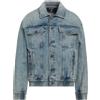 BALMAIN - Giubbotto jeans - Blu