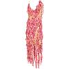 DRIES VAN NOTEN - Vestito midi - Fucsia