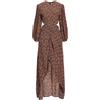 MAJE - Vestito lungo - Marrone