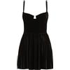 ELISABETTA FRANCHI - Vestito corto - Nero