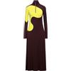 TORY BURCH - Vestito midi - Cioccolato