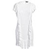 ELISABETTA FRANCHI - Vestito corto - Bianco