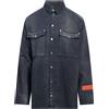 HERON PRESTON - Camicia tinta unita - Avio