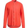 PEUTEREY - Camicia in lino - Rosso pomodoro