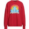DSQUARED2 - Felpa - Rosso