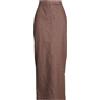 MAX MARA - Gonna jeans - Testa di moro