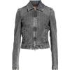 DIESEL - Giubbotto jeans - Grigio