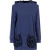 ELISABETTA FRANCHI - Felpa - Blu navy