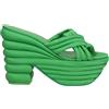 FERRAGAMO - Sandali - Verde chiaro