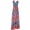 CUSTO BARCELONA - Vestito lungo - Porpora