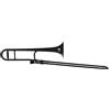Classic Cantabile MardiBrass Trombone Tenore in ABS Plastica - Accordatura Bb - Coulisse in Fibra di Vetro - 660g leggera - Foratura: 12 mm - incl. Bocchino e Gigbag - nero