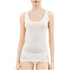 RAGNO 3 Canottiere Lana-Seta Spalla Larga (Art.74022) (3, Bianco-Lana)